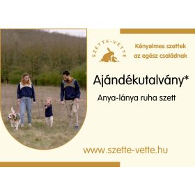 Anya-lánya ruha szett (Foxpost szállítással)