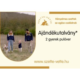 2 gyerek pulóver (Foxpost szállítással)