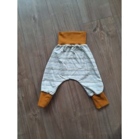 Csíkos háremnadrág (74-80-as méret)