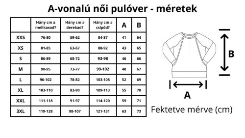 Türkizkék gomba mintás A-vonalú szoptatós pulóver gallérral - L