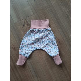 Kisvirágos háremnadrág (62-68-as méret)