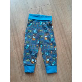 Gamer mintás baba nadrág (86-92-es méret)