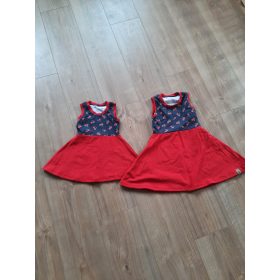 Cseresznyemintás ruha szett (80-as és 98-as méret)