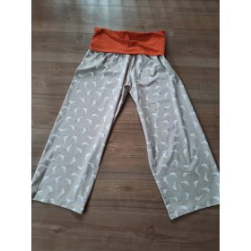Kismama nadrág (lehajtott derékkal: sima női nadrág)