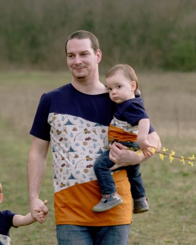 3 blokkból álló unisex felnőtt póló - kérhető szoptatós változatban is!