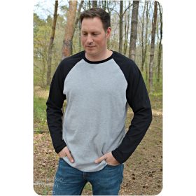 Férfi raglán póló