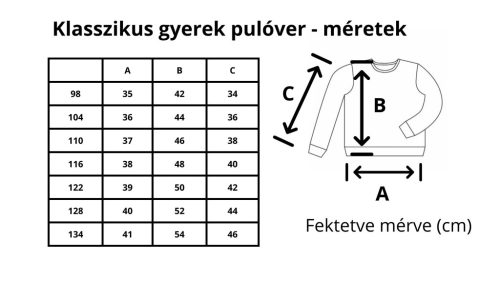 Hagyományos gyerek pulóver kapucnival
